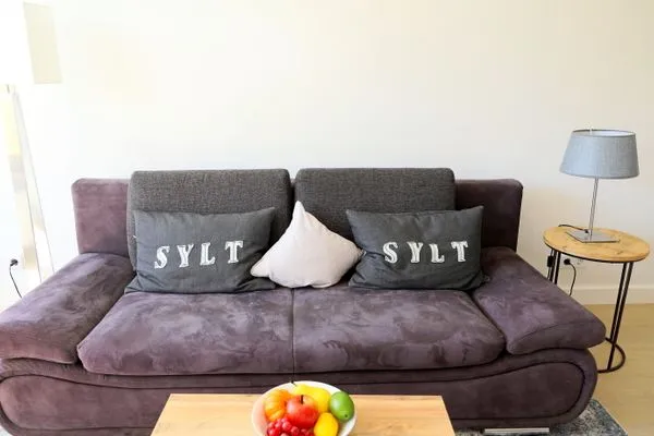 Wohnzimmer  Strandstr. 4, Whg. 8