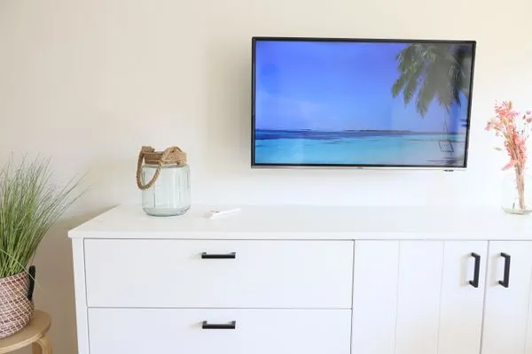 Wohnzimmer  Strandstr. 4, Whg. 8