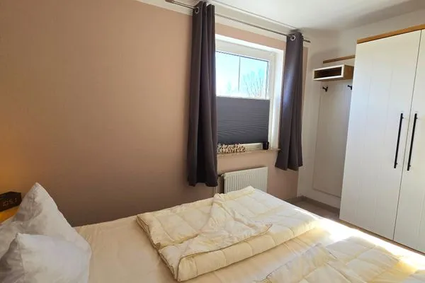 Schlafzimmer  Ferienwohnung "Ankerplatz" am Schönberger Strand