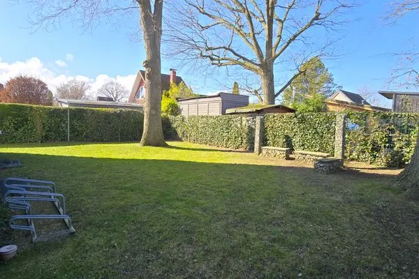 Garten  Ferienwohnung "Ankerplatz" am Schönberger Strand