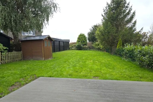 Garten  Ferienwohnung "Auszeit" Ostseenah am Schönberger Strand