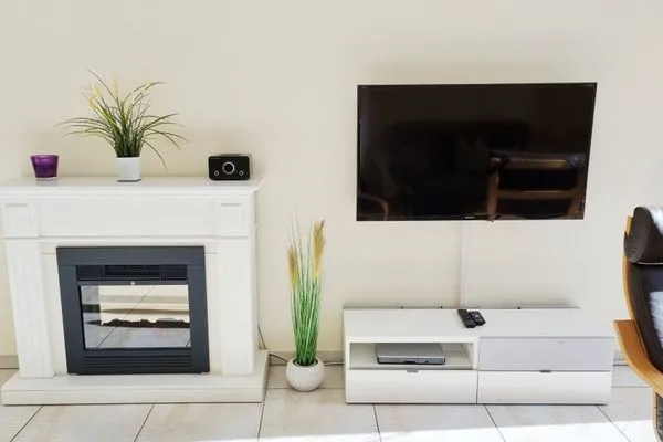 Wohnzimmer  Ferienwohnung "Baltic Sunshine" in Kalifornien an der Ostsee