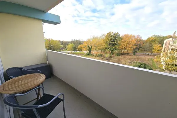 Balkon  Ferienwohnung "Deichwind" in Holm an der Ostsee