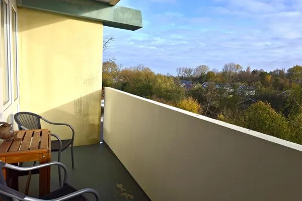Balkon  Ferienwohnung "Deichwind" in Holm an der Ostsee