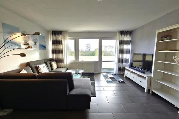 Wohnzimmer  Ferienwohnung "Deichwind" in Holm an der Ostsee