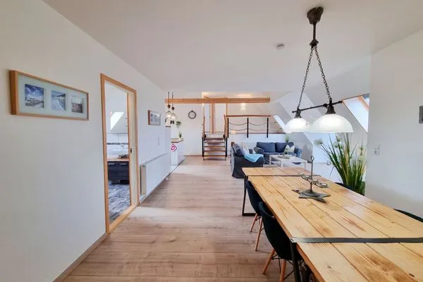 Wohnzimmer  Ferienwohnung "Feldkieker" in Schwartbuck