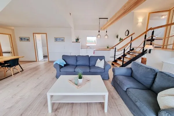 Wohnzimmer  Ferienwohnung "Feldkieker" in Schwartbuck