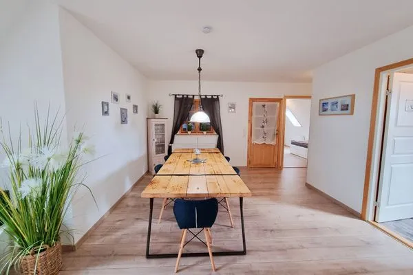 Wohnzimmer  Ferienwohnung "Feldkieker" in Schwartbuck