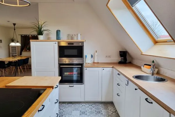 Küche / Küchenzeile  Ferienwohnung "Feldkieker" in Schwartbuck