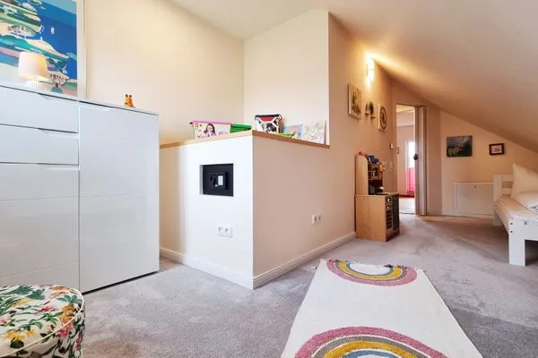 Schlafzimmer  Ferienhaus "Himi" in unmittelbarer Nähe des Passader Sees