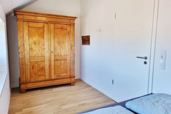 Schlafzimmer  Ferienwohnung "Himmel und Meer" 1. Reihe in Kalifornien