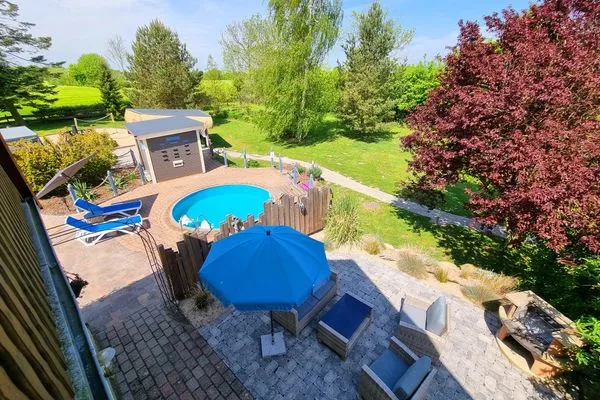 Terrasse  Ferienwohnung "Koppelkuck" in Schwartbuck