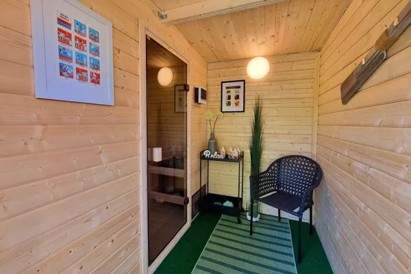 Sauna  Ferienwohnung "Koppelkuck" in Schwartbuck