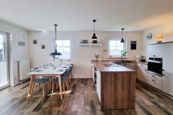 Schlafzimmer  Schwedenhaushälfte "Küstenliebe" in Sehlendorf an der Ostsee