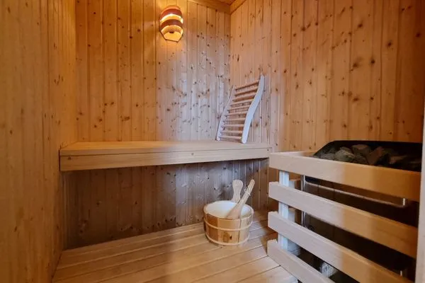 Sauna  Schwedenhaushälfte "Lieblingsplatz" Sehlendorf an der Ostsee