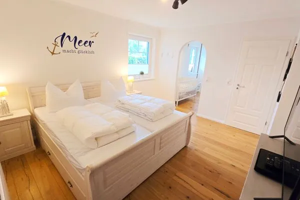 Schlafzimmer  Ferienhaus "Lille Hus" - Urlaub mit bis zu 12 Personen