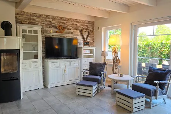 Wohnzimmer  Ferienhaus "Lille Hus" - Urlaub mit bis zu 12 Personen