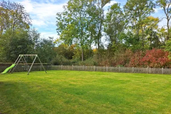 Garten  Ferienhaus "Lönneberga" im Ferienpark Holm an der Ostsee