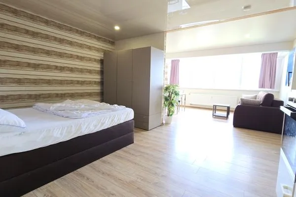 Wohnzimmer  Ferienwohnung "Möwe" in Schönberg-Holm an der Ostsee