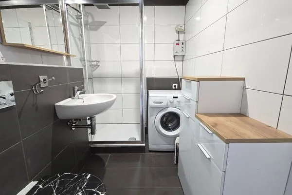 Badezimmer  Ferienwohnung "Möwe" in Schönberg-Holm an der Ostsee