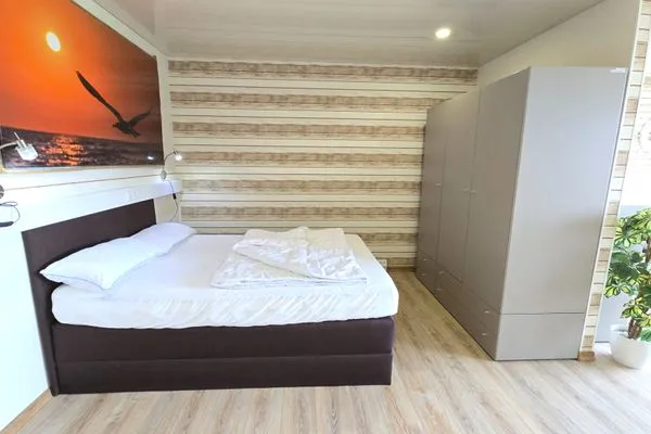 Schlafzimmer  Ferienwohnung "Möwe" in Schönberg-Holm an der Ostsee