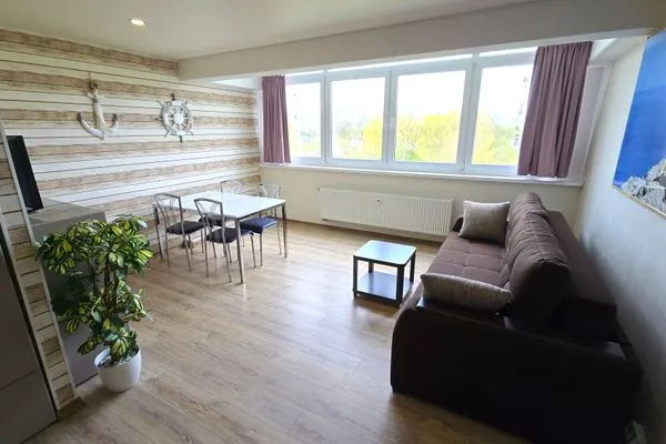 Wohnzimmer  Ferienwohnung "Möwe" in Schönberg-Holm an der Ostsee