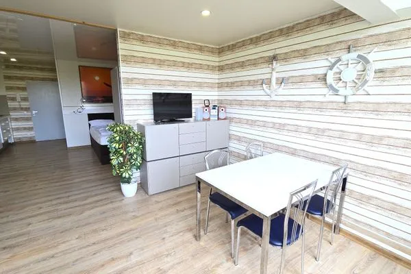 Wohnzimmer  Ferienwohnung "Möwe" in Schönberg-Holm an der Ostsee