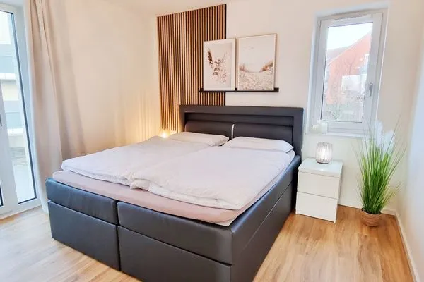 Schlafzimmer  Ferienwohnung "Ostseeblick" in Schönberg-Kalifornien
