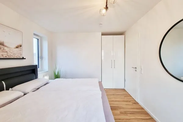 Schlafzimmer  Ferienwohnung "Ostseeblick" in Schönberg-Kalifornien