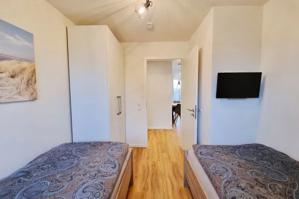 Schlafzimmer  Ferienwohnung "Ostseeblick" in Schönberg-Kalifornien