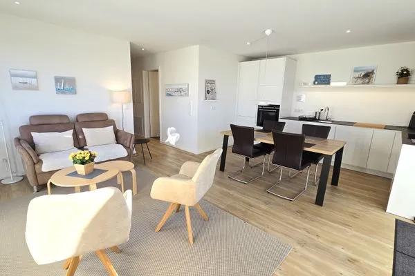 Wohnzimmer  Ferienwohnung "Sandy Beach" in Schönberg-Kalifornien