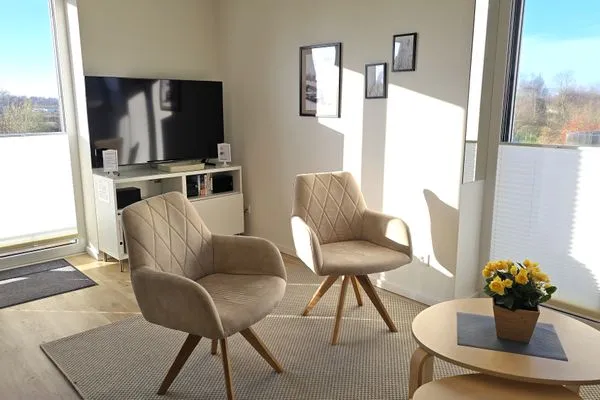 Wohnzimmer  Ferienwohnung "Sandy Beach" in Schönberg-Kalifornien