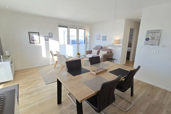 Wohnzimmer  Ferienwohnung "Sandy Beach" in Schönberg-Kalifornien