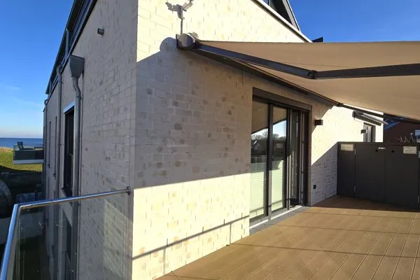 Balkon  Ferienwohnung "Sandy Beach" in Schönberg-Kalifornien