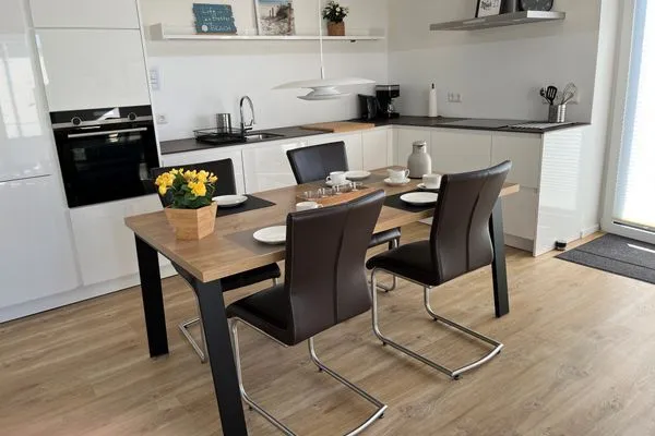 Küche / Küchenzeile  Ferienwohnung "Sandy Beach" in Schönberg-Kalifornien