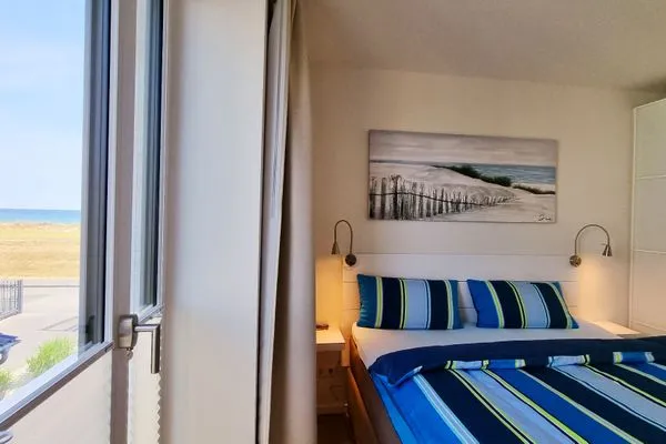 Schlafzimmer  Ferienwohnung "Sandy Beach" in Schönberg-Kalifornien