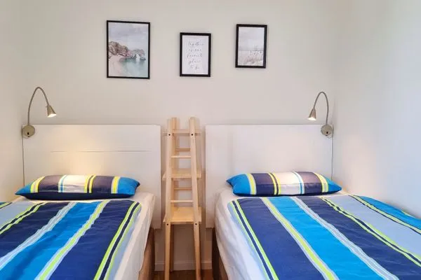 Schlafzimmer  Ferienwohnung "Sandy Beach" in Schönberg-Kalifornien