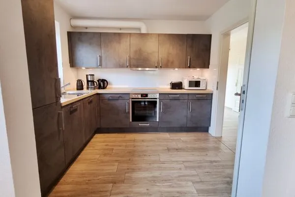 Küche / Küchenzeile  Ferienhaushälfte "Seebrücke" Schönberger Strand an d. Ostsee