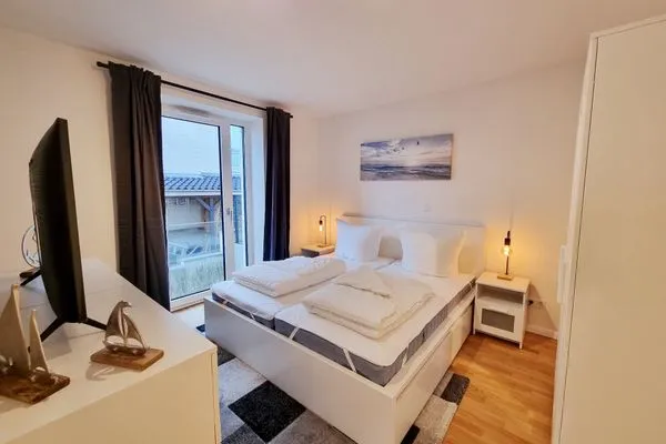 Schlafzimmer  Ferienwohnung "Seeräuber" in Schönberg-Kalifornien