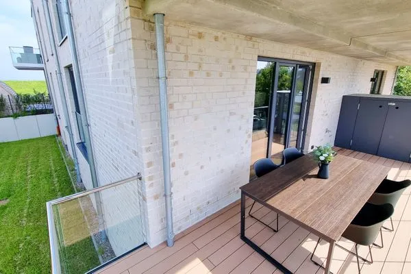 Balkon  Ferienwohnung "Seeräuber" in Schönberg-Kalifornien