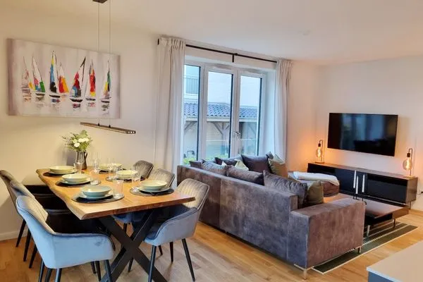 Wohnzimmer  Ferienwohnung "Seeräuber" in Schönberg-Kalifornien
