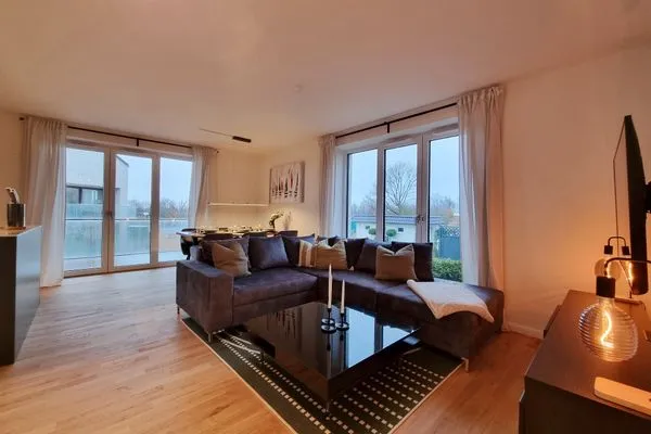 Wohnzimmer  Ferienwohnung "Seeräuber" in Schönberg-Kalifornien