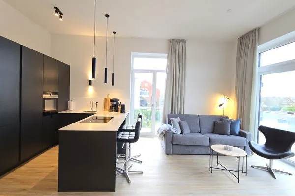 Küche / Küchenzeile  Ferienwohnung "Strandgut" in 1. Reihe an der Ostseeküste