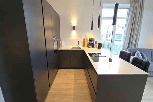 Küche / Küchenzeile  Ferienwohnung "Strandgut" in 1. Reihe an der Ostseeküste