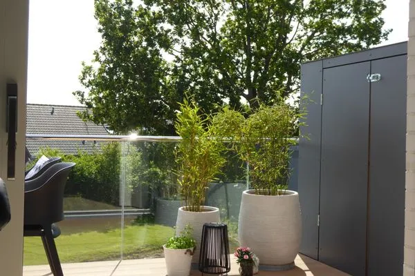 Balkon  Ferienwohnung "Strandgut" in 1. Reihe an der Ostseeküste