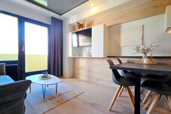 Wohnzimmer  Ferienwohnung "Strandleben" Stilvoller Urlaub an der Ostsee