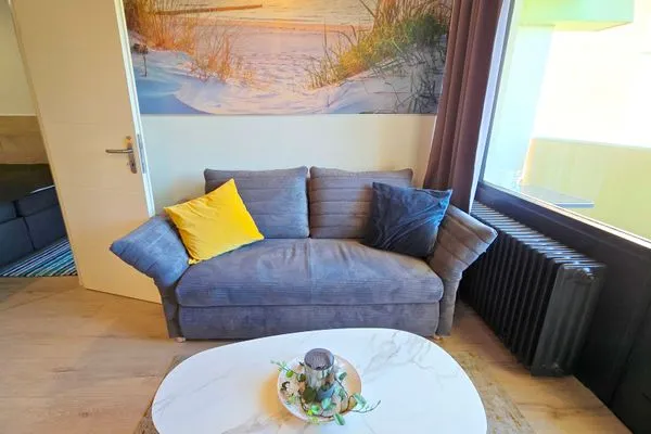 Wohnzimmer  Ferienwohnung "Strandleben" Stilvoller Urlaub an der Ostsee
