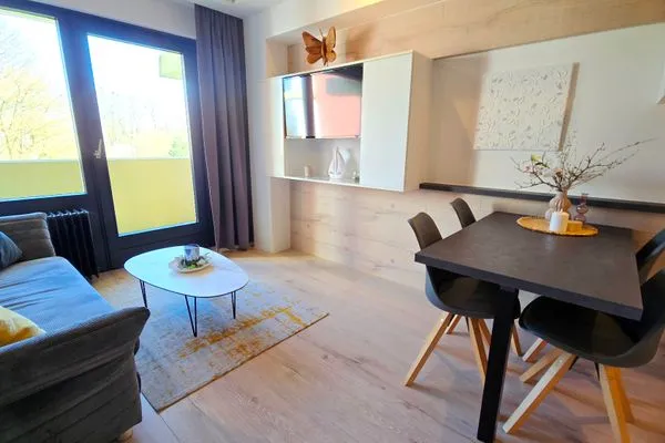 Wohnzimmer  Ferienwohnung "Strandleben" Stilvoller Urlaub an der Ostsee