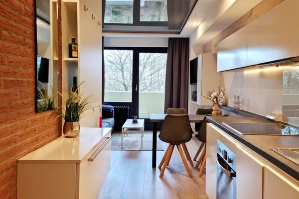 Küche / Küchenzeile  Ferienwohnung "Strandleben" Stilvoller Urlaub an der Ostsee