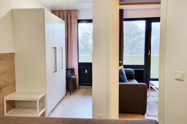 Schlafzimmer  Ferienwohnung "Strandleben" Stilvoller Urlaub an der Ostsee